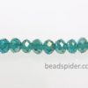 Teal AB Coated Crystal Donut