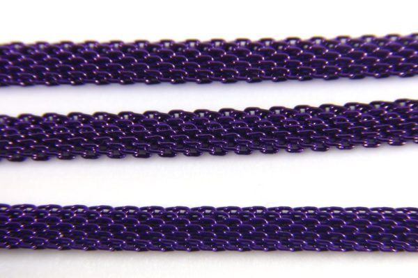 Royal Purple Woven Chain