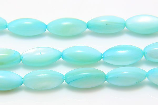 Soft Teal Tint Natural Shell