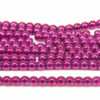 Magenta Round Hematite