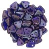 Cobalt Vega 2-Hole Triangle Beads