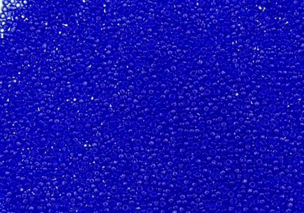 Transparent Cobalt Toho Seed Beads