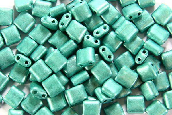 Satin Sea Green Mini Tiles