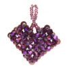 Mystic Purple Love Heart Pendant Kit