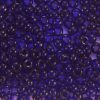 Transparent Navy Blue Preciosa Seed Beads