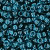 Transparent Capri Blue Toho Round Seed Beads