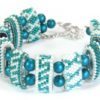 Emerald Sea Riviera Carrier Bead Bracelet