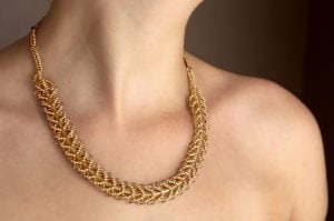 Cleopatra Gold Entice Necklace