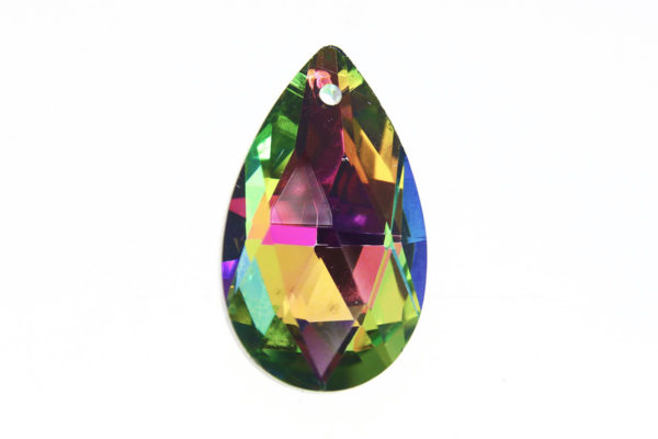 Rainbow AB Teardrop Crystal Pendant