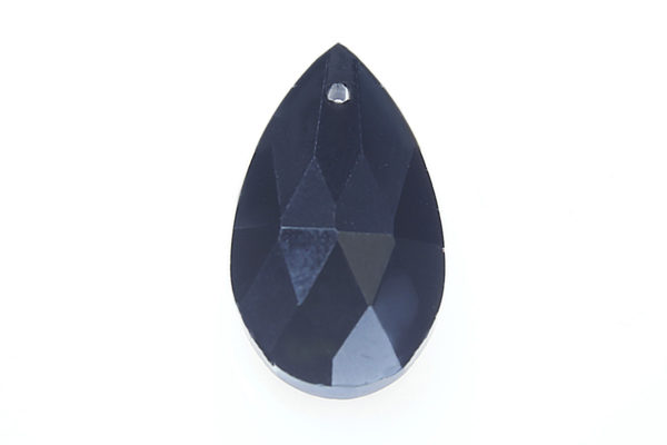 Midnight Blue Teardrop Crystal Pendant