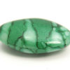 Fern Green Acrylic Jupiter Oval Beads