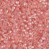 Transparent Pink Luster Delica Beads