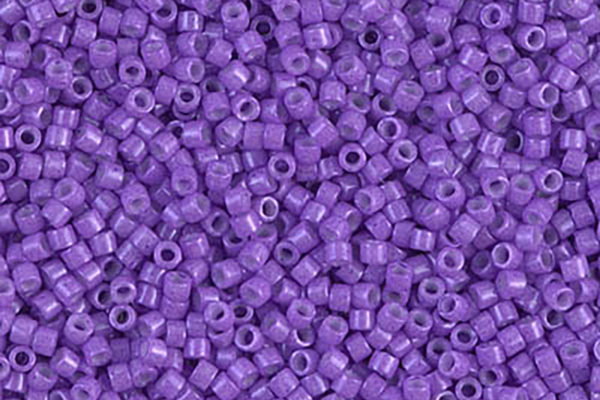 Opaque Violet Delica Beads