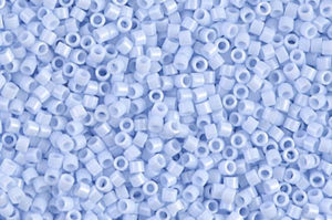 Opaque Light Sky Blue Delica Beads