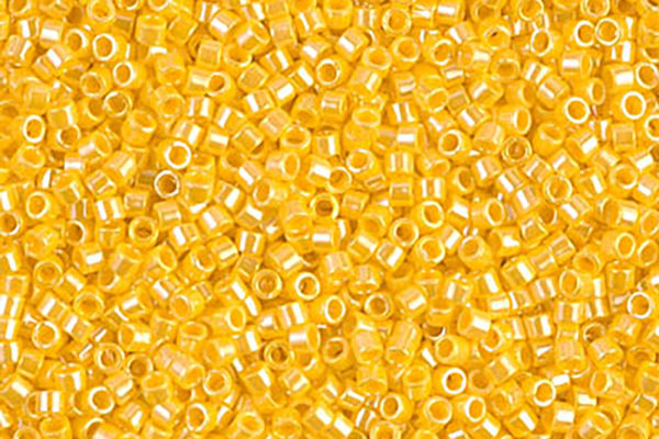 Opaque Canary Yellow  Delica Beads