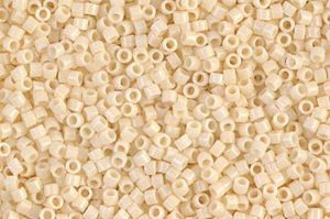 Opaque Cream Delica Beads