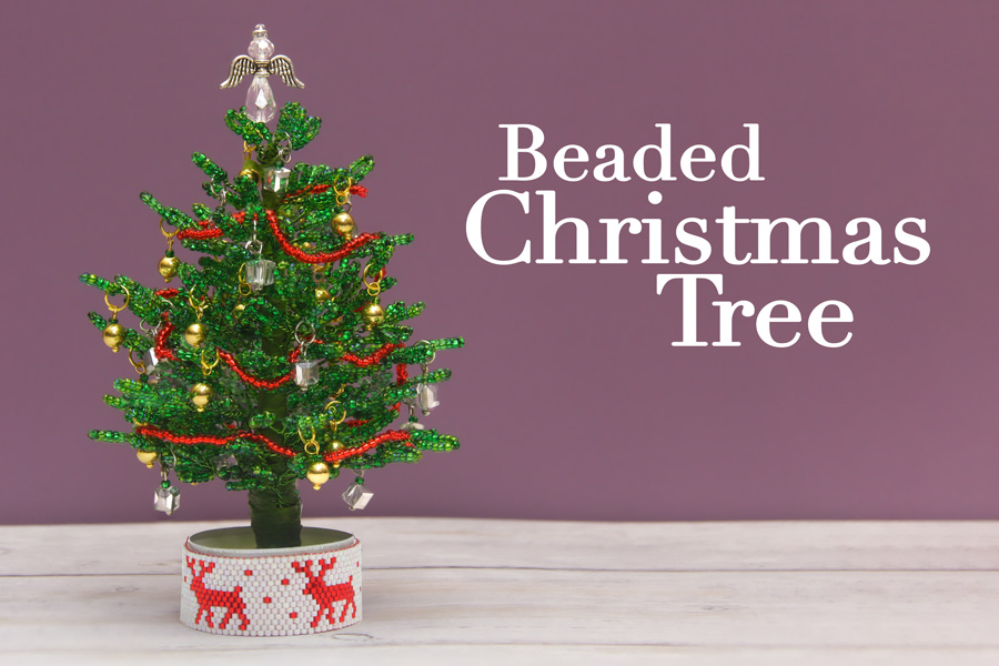 Beaded Christmas Tree Live Tutorial Bead Spider